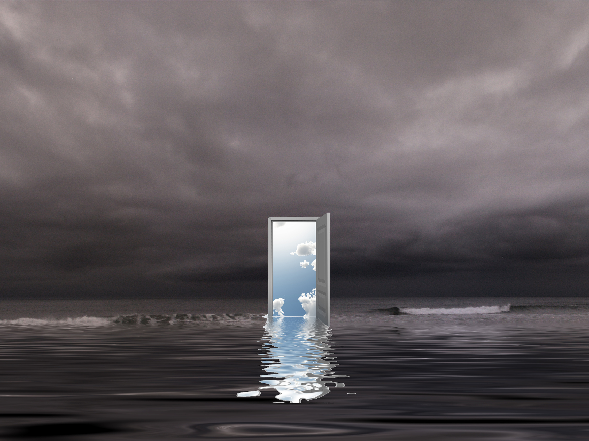 Open door
